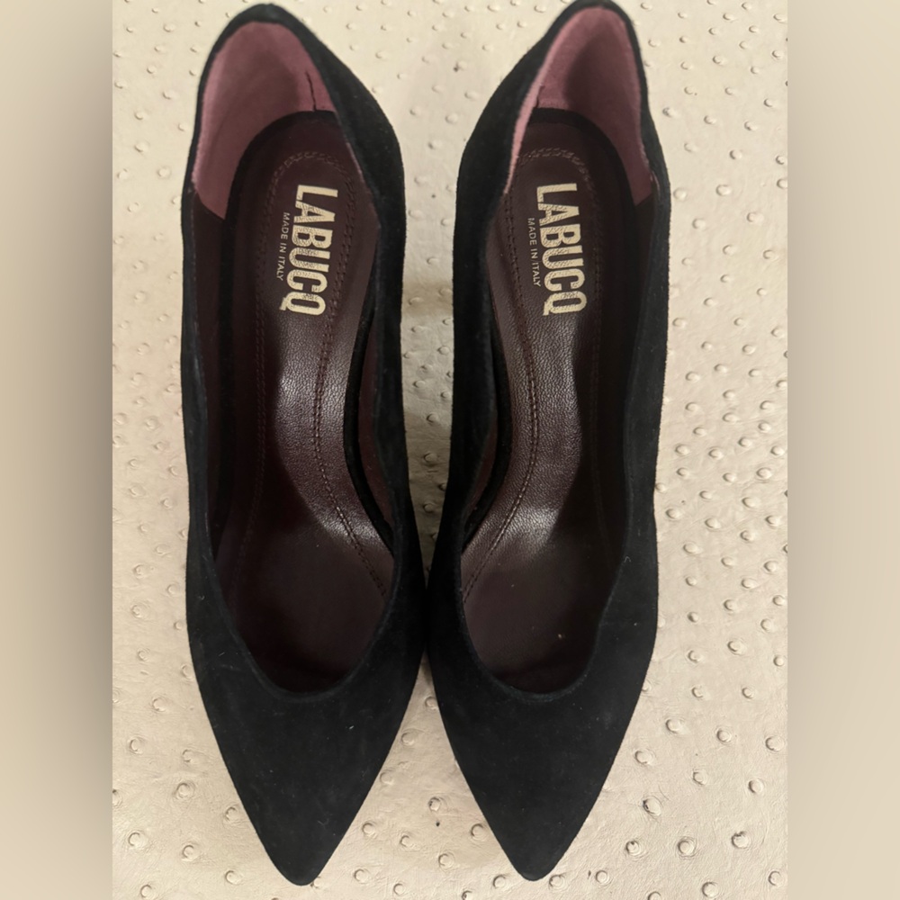 LABUCQ Sofia wavy heel black